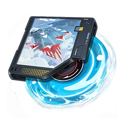 Artwork of Clear Skies, an A-rank Liquid Arc from Neverness to Everness.