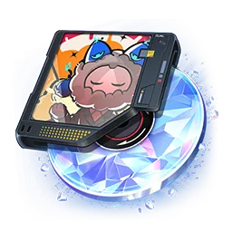 Artwork of Fluff of Fearlessness, an S-rank Solid Arc from Neverness to Everness.