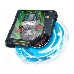 Artwork of Fluff of Fleetness, an S-rank Liquid Arc from Neverness to Everness.