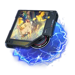 Artwork of Ready-Ready, an S-rank Plasma Arc from Neverness to Everness.