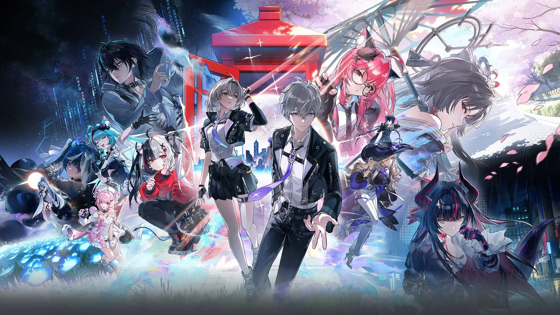 Neverness to Everness main cast key art